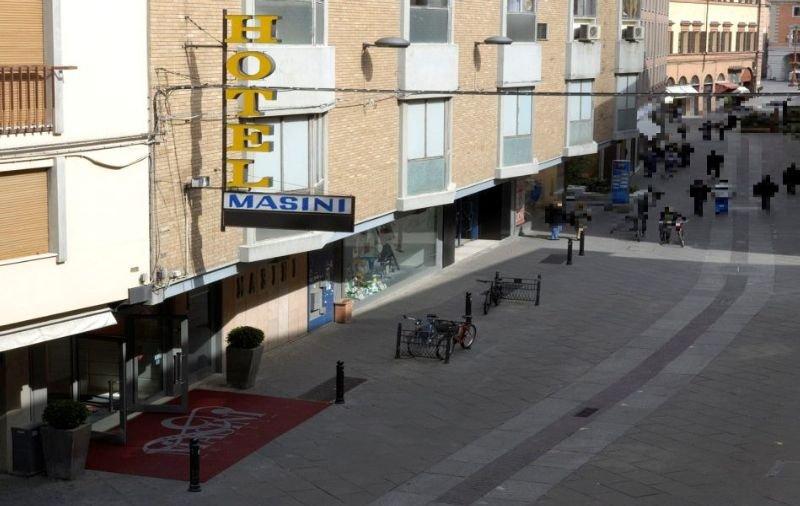 Hotel Masini ฟอร์ลี ภายนอก รูปภาพ
